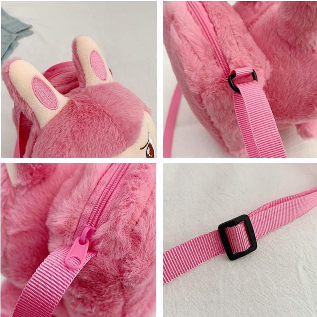 Plush Labubu Crossbody Bag