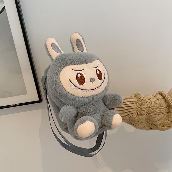 Plush Labubu Crossbody Bag