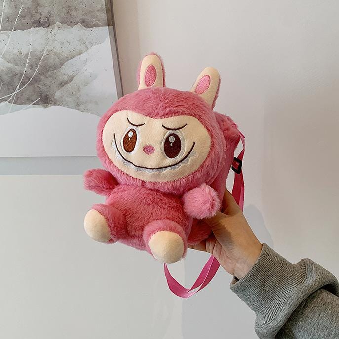 Plush Labubu Crossbody Bag