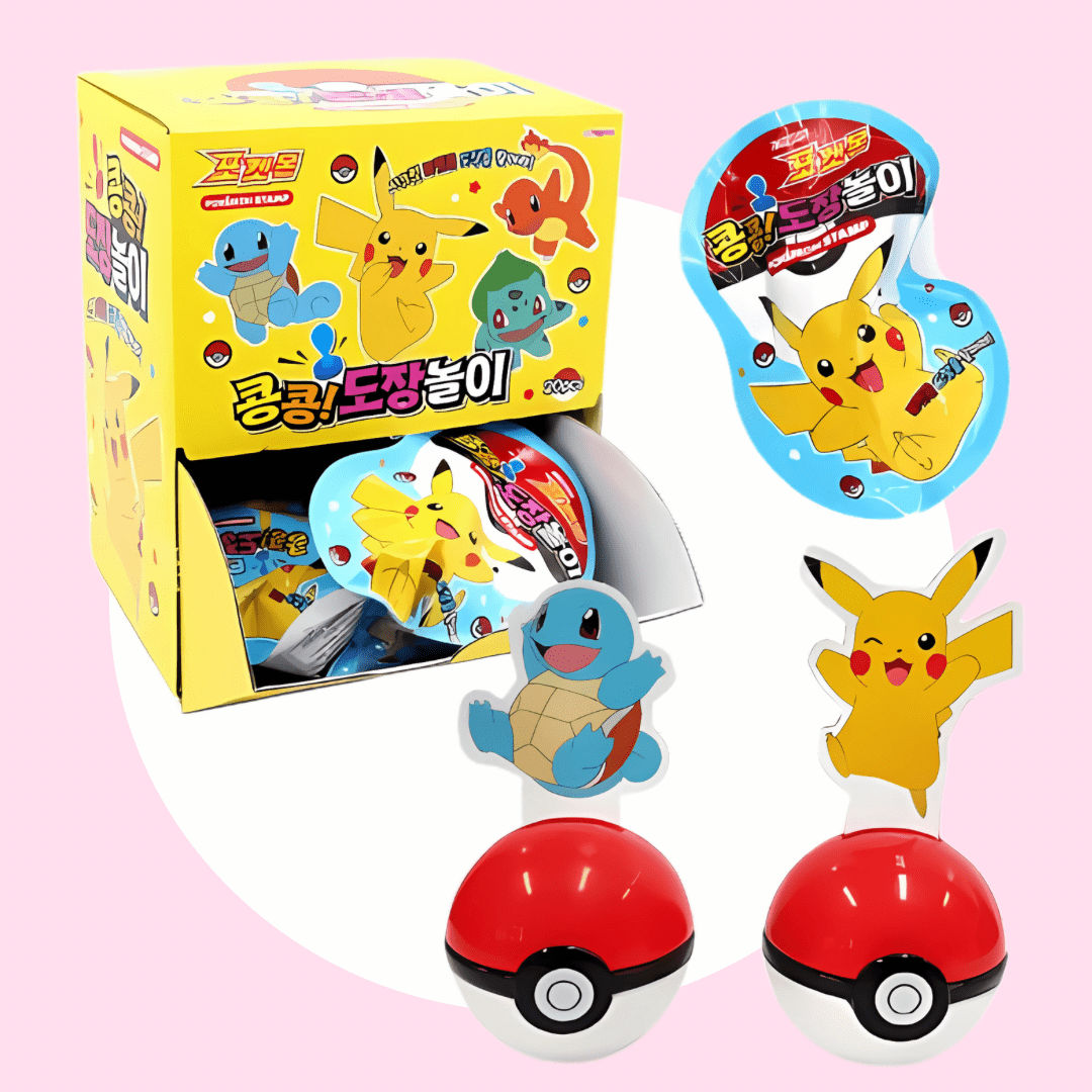 Pokémon Character Stamp Random Capsule Toy