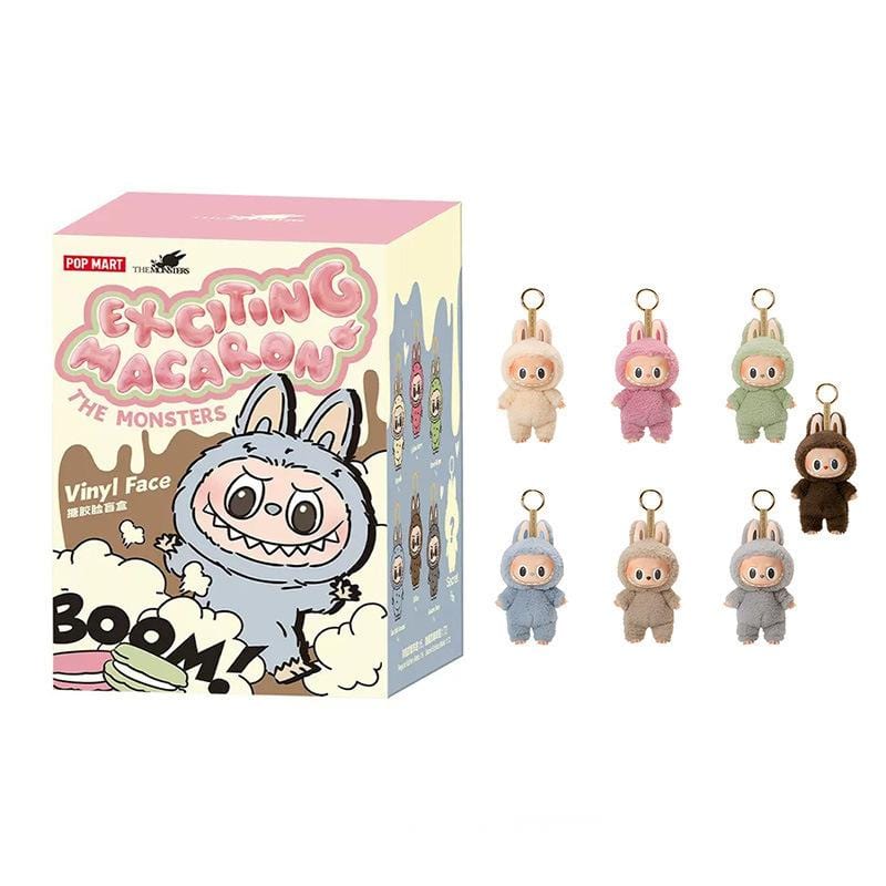 Pop Mart Labubu The Monsters Plush Keychain Doll Random Blind Box