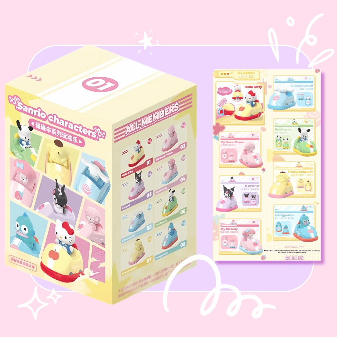 Sanrio Characters Bumper Car Series Blind Box