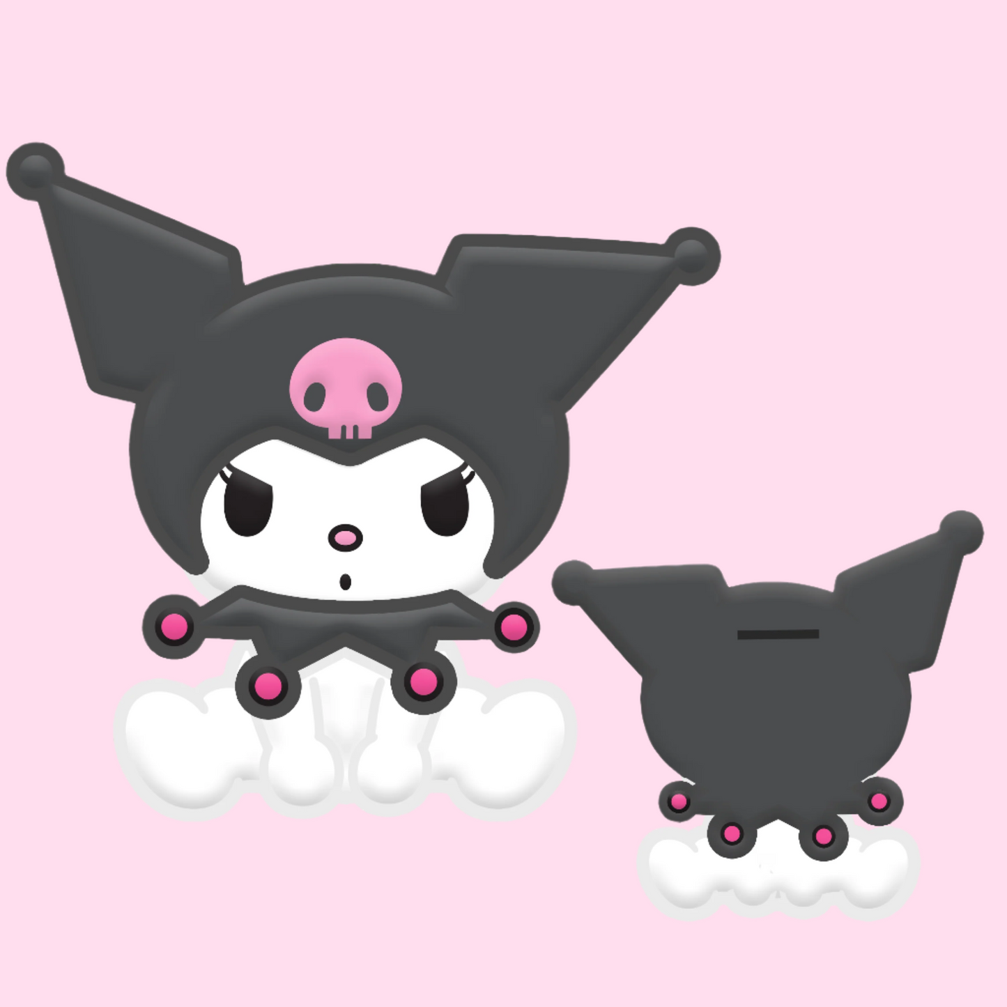 Sanrio Kuromi Plush Coin Bank