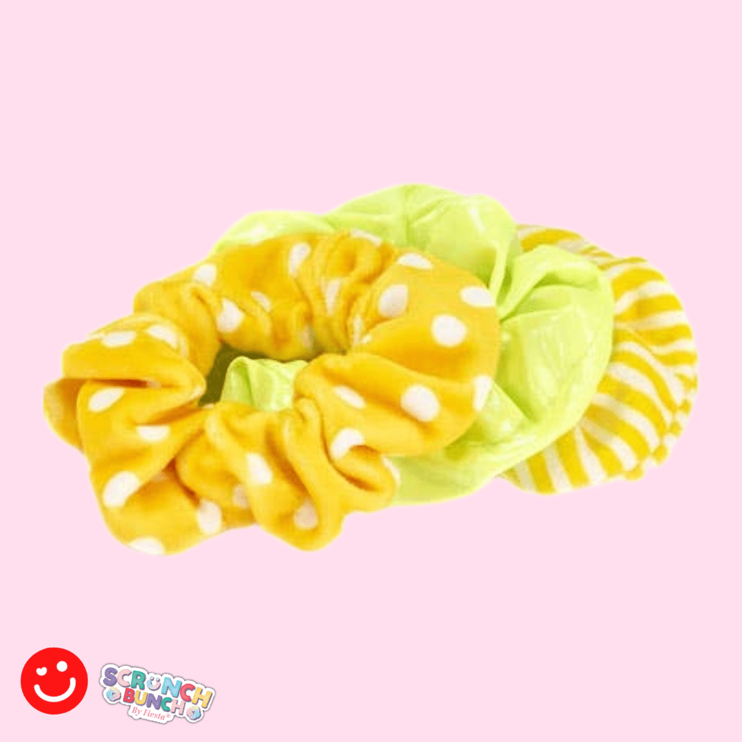 Scrunch Bunch Betsy Bear Scrunchy Keychain Plush