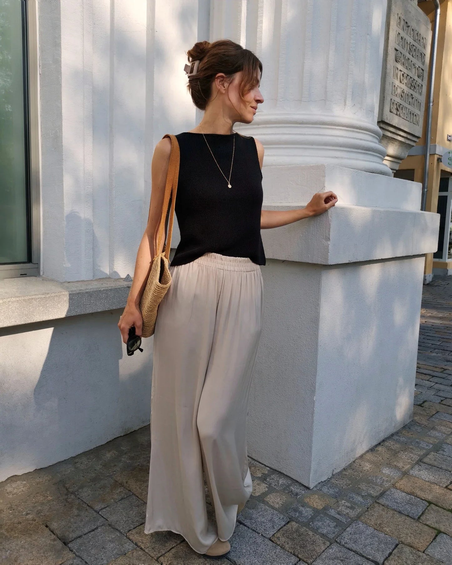 SABAI Top Knitting Pattern – Beginner PDF (3 Languages)