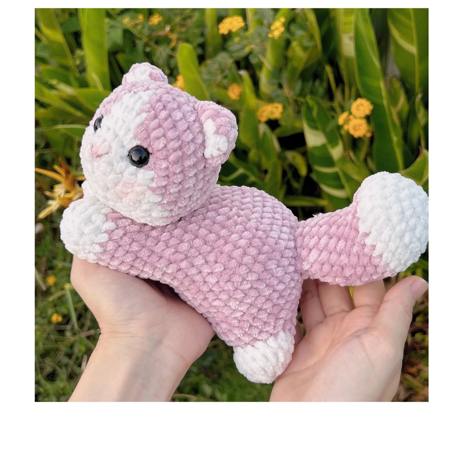 Crochet Cat & Bunny Pattern Bundle (3-in-1) – Sweetie Fluffy & Calico Bunny PDF Tutorial