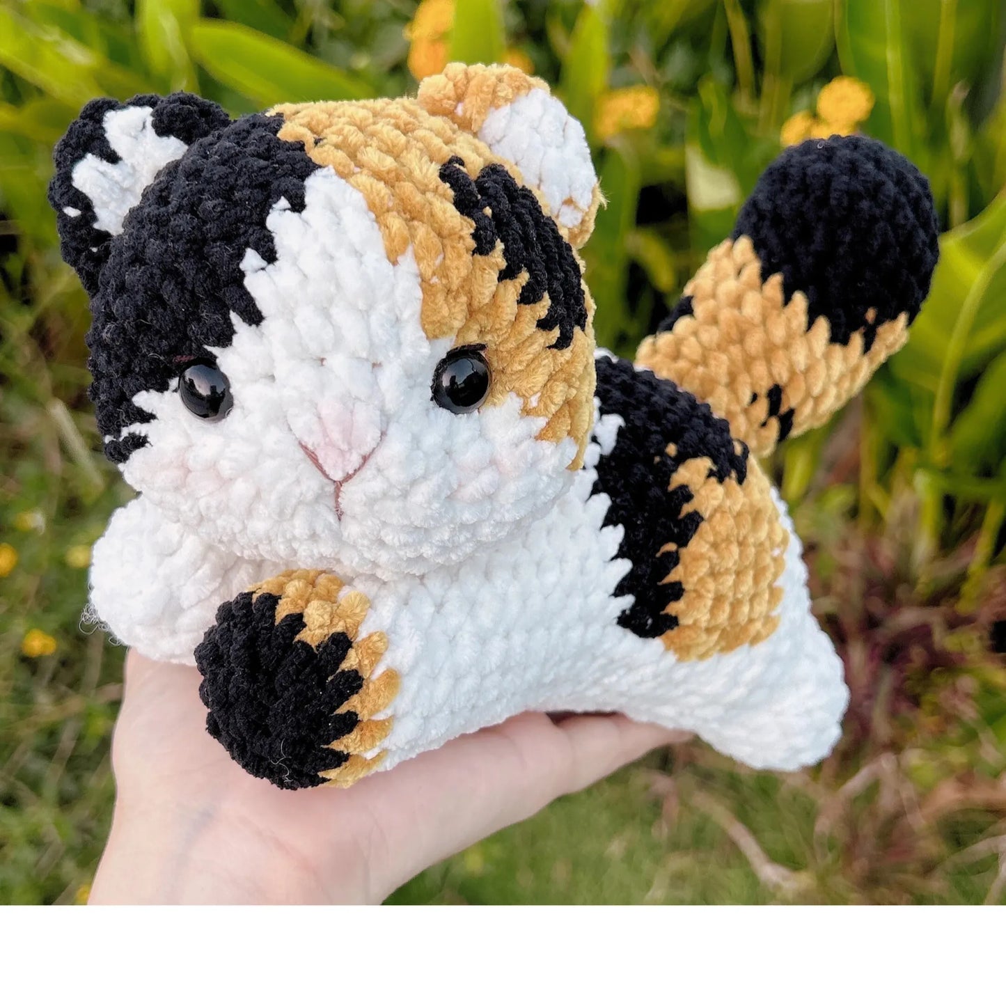 Crochet Cat & Bunny Pattern Bundle (3-in-1) – Sweetie Fluffy & Calico Bunny PDF Tutorial