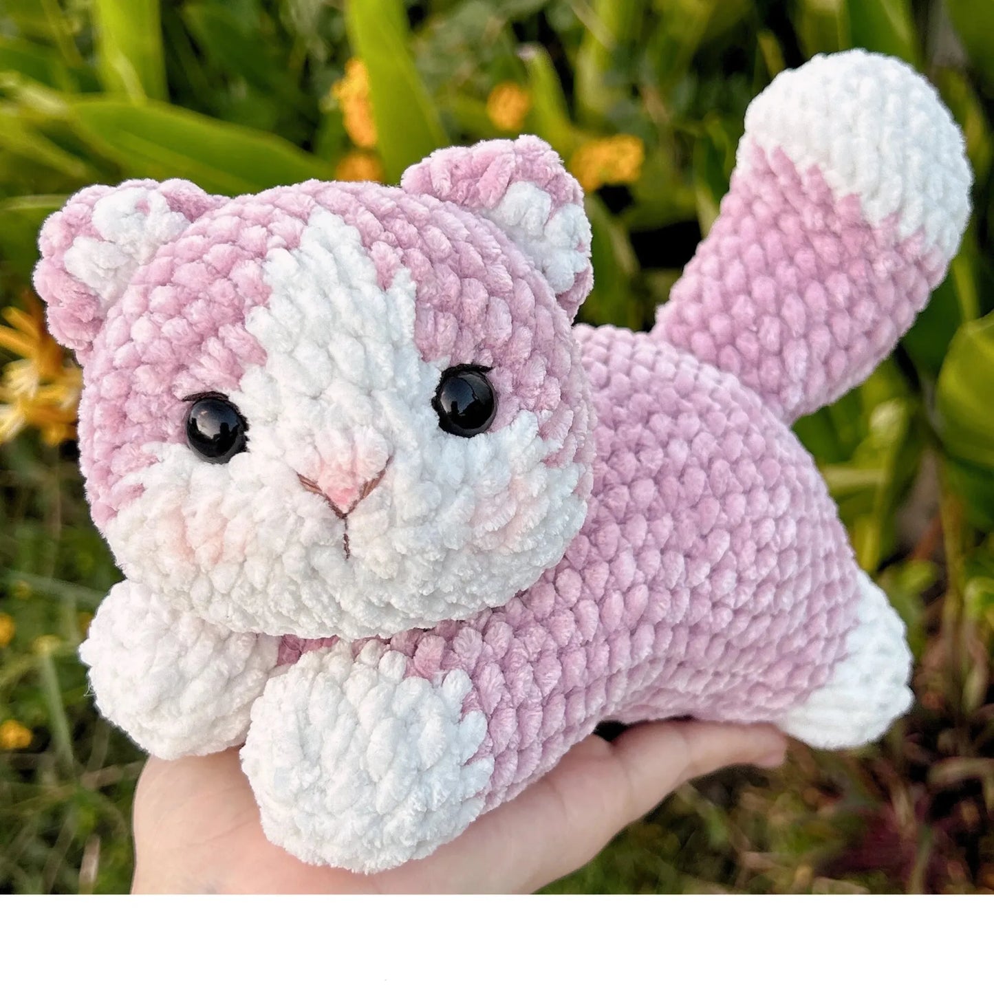 Crochet Cat & Bunny Pattern Bundle (3-in-1) – Sweetie Fluffy & Calico Bunny PDF Tutorial